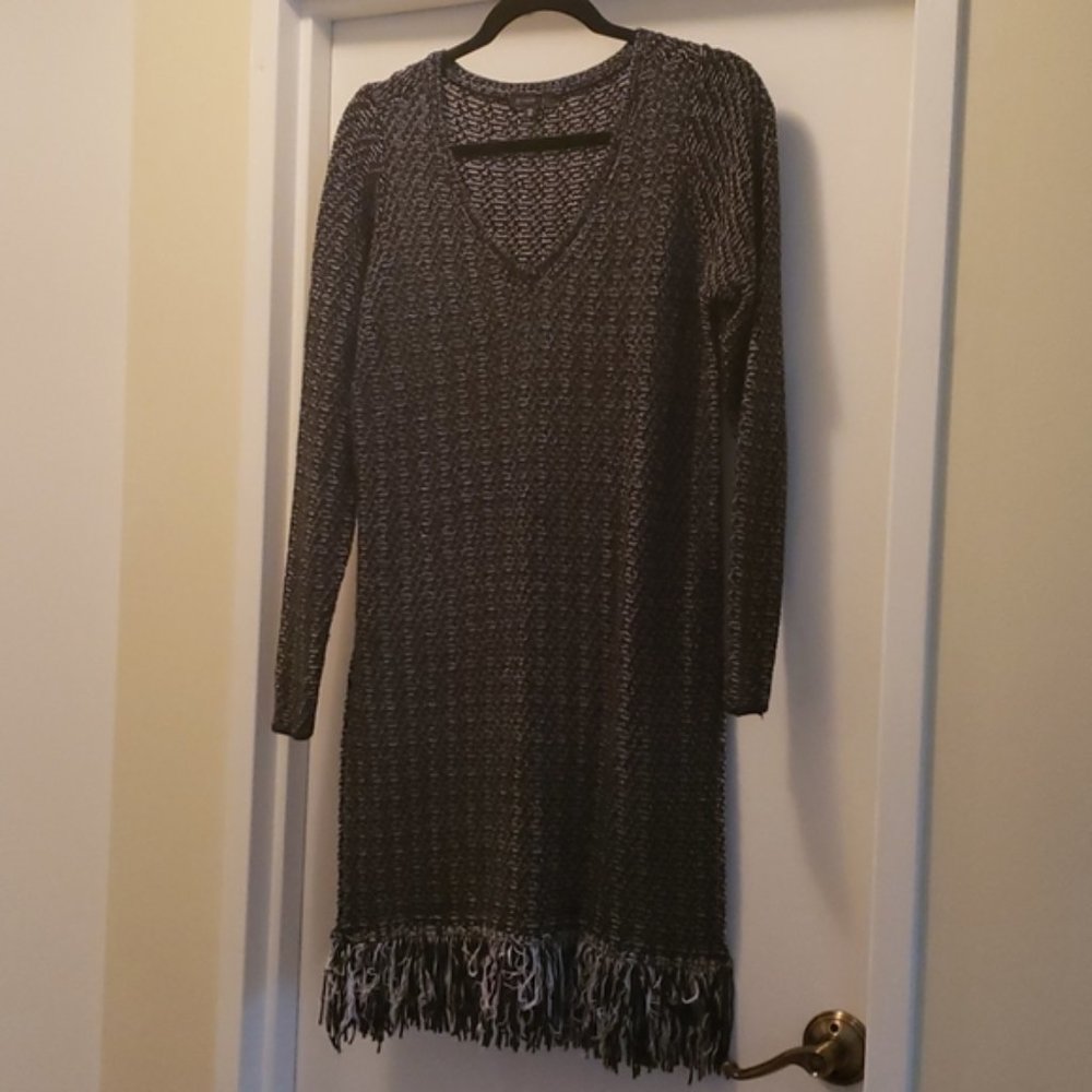 Dynamite Sweater with Tassel Bottom